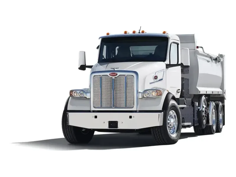 Peterbilt 567EV electric dump truck