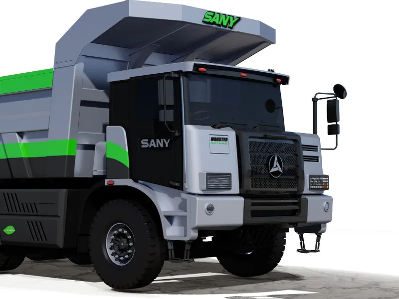 SANY SKT90E electric mining truck