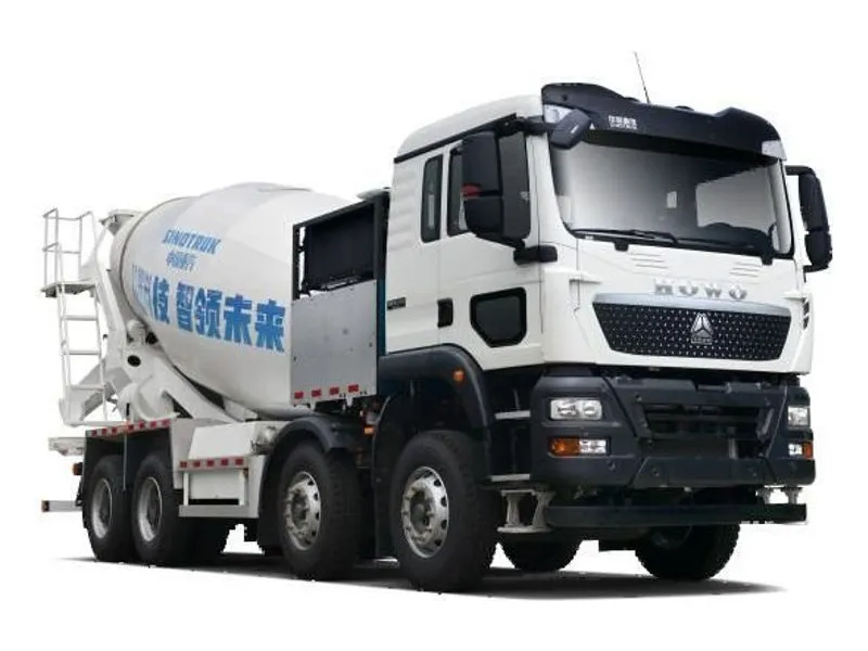 Sinotruk HOWO TX Electric Mixer Truck 8×4 electric concrete mixer truck