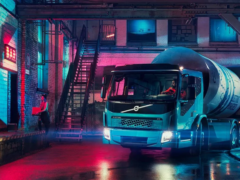Volvo FE Electric electric rigid truck