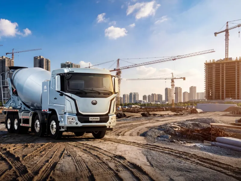 Yutong M8E Electric Mixer Truck electric concrete mixer truck