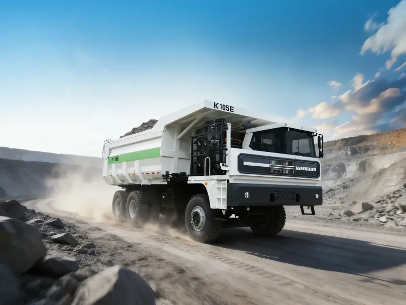 Yutong YTK105E Electric Mining Truck electric mining truck